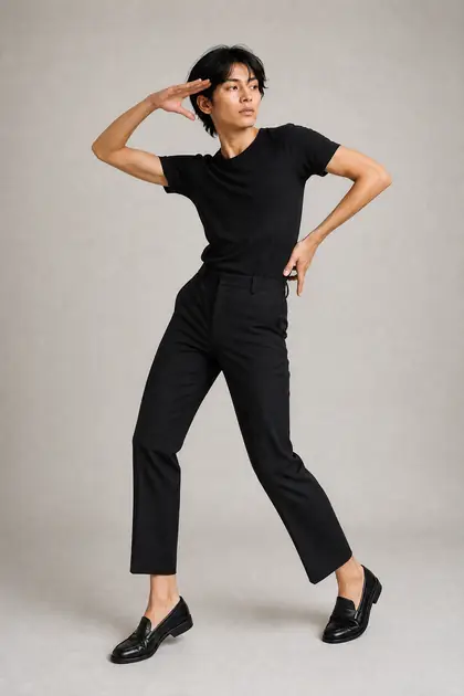 Sharp Angular Framing pose reference