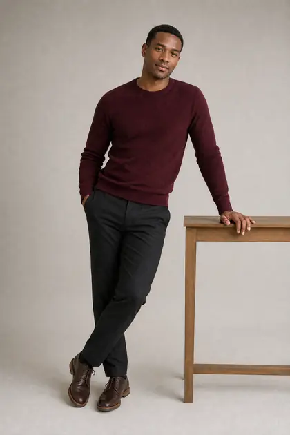 Table-Edge Lean pose reference